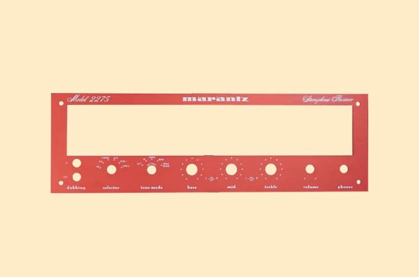 Marantz 2275 Red Faceplate