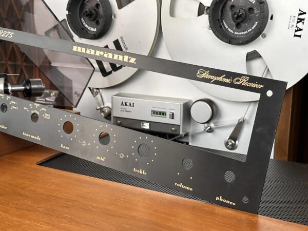 Marantz 2275 Black Anodized Faceplate