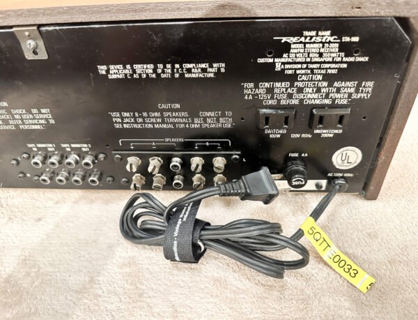 REALISTIC STA-960 VINTAGE RECEIVER